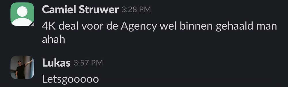 Resultaat van een klant van implement