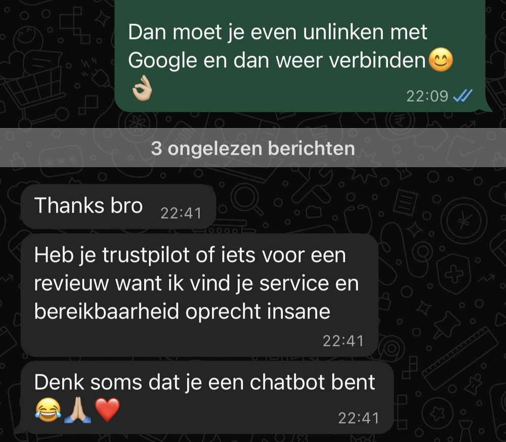 Resultaat van een klant van implement