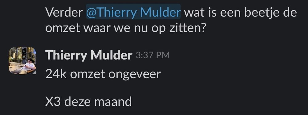 Resultaat van een klant van implement
