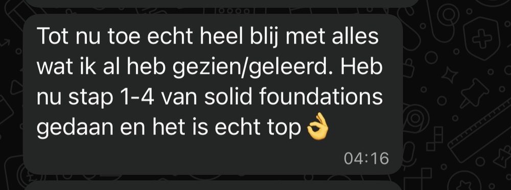 Resultaat van een klant van implement