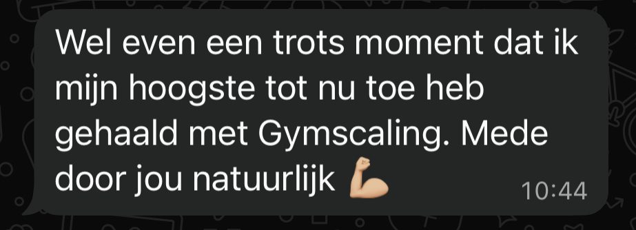 Resultaat van een klant van implement