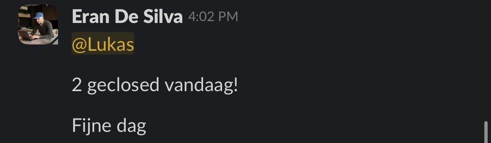 Resultaat van een klant van implement