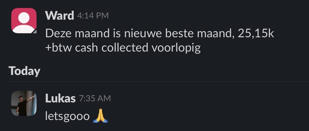 Resultaat van een klant van implement