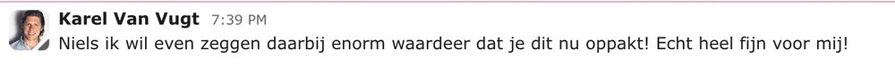 Resultaat van een klant van implement