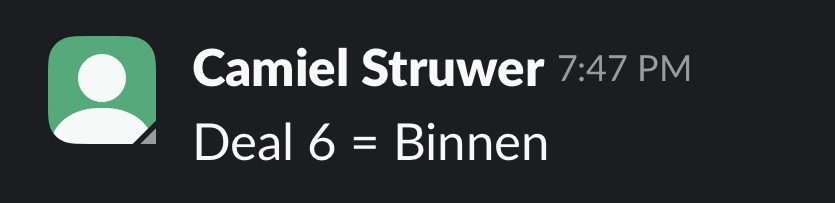 Resultaat van een klant van implement