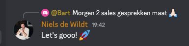 Resultaat van een klant van implement