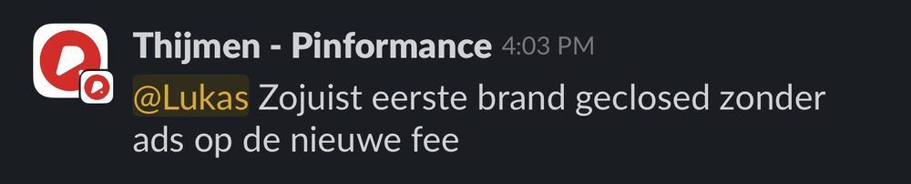 Resultaat van een klant van implement