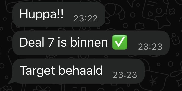 Resultaat van een klant van implement