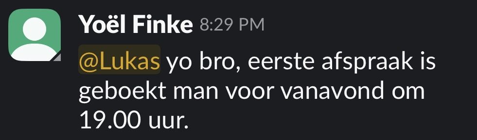 Resultaat van een klant van implement
