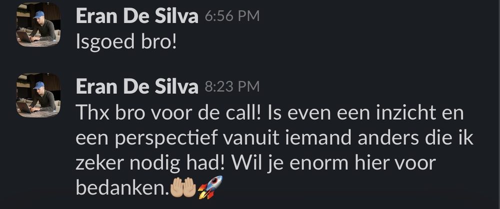 Resultaat van een klant van implement