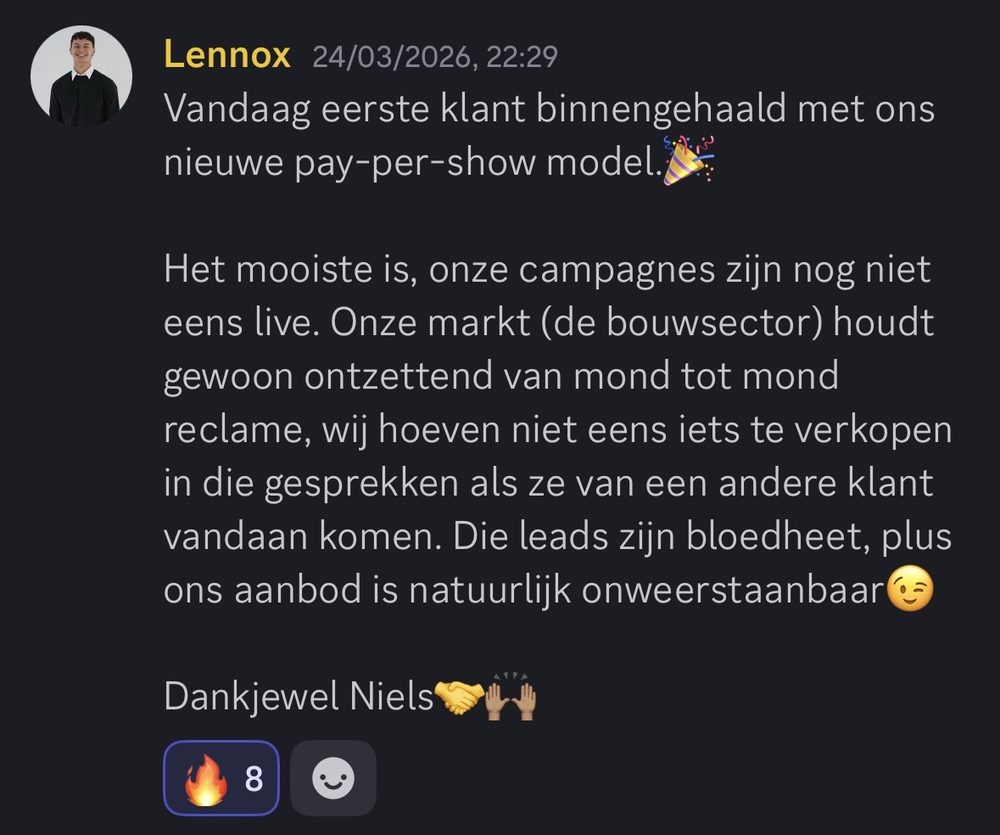 Resultaat van een klant van implement